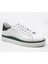 Hakiki Deri Sneaker Erkek Ayakkabı Beyaz Yeşil 9842 2