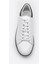 Hakiki Deri Sneaker Erkek Ayakkabı Beyaz Yeşil 9842 5