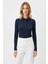 8222A Polo Yaka Uzun Kol Bluz Laci 1