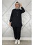Kadın Kolye Detaylı Taşlı Tesettür Tunik 3