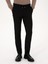 Erkek Siyah Slim Fit Beli Bağcıklı Kanvas Pantolon 50308731-VR046 2