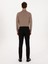 Erkek Siyah Slim Fit Beli Bağcıklı Kanvas Pantolon 50308731-VR046 4