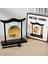 Metal Gong Feng Shui Pirinç Yin Yang Masa Üstü Isim Yazı Yazılabilir 9