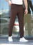 Rahat Şık Kolay Ütülenebilir Slim Fit Kumaş Jogger Pantolon 3