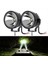 2pcs 4 Inç LED Iş Işığı 4x4 Offroad 30W 14000LM Süper Parlak Beyaz Yuvarlak Sis Far Motosiklet Atv Tekne Beyaz (Yurt Dışından) 4