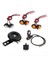 Evrensel Motosiklet Turn Sinyal Işık LED Kiti Boynuz Dönüş Sinyali Far Korna 3 Pimli Rölesi Atv Utv Için (Yurt Dışından) 4