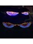 1 Çift LED Araba Dinamik Şeytan Göz Işığı Sticker USB Araba Kötü Gözler Uyarı Lamba Araba Ön Cam Demon Göz Işıkları, C (Yurt Dışından) 5