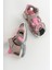 Unisex Çocuk Gri-Pembe Deri Ortopedik Outdoor Çocuk Sandalet 17
