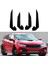 4pcs Araba Ön Tampon Dudak Ayırıcı Yüzgeç Yüzü Uzun Hava Bıçağı Otomatik Gövde Kiti Otomobil Spoyleri Honda Civic 10. Type-R 2019-2021, A (Yurt Dışından) 4