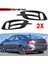 Honda Civic Için Siyah Araba Arka Sisli Izgara Kapak Döşeme 10TH 2016 2017 2018 2019 Arka Sis Lambası Izgarası (Yurt Dışından) 2