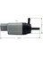 Bmw Ön Cam Yıkayıcı Squirter Pompası Için 67127302589 E60 E61 E63 E64 E65 E66 E82 E88 E90 E92 (Yurt Dışından) 5