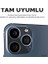 iPhone Uyumlu 9h Temperli Kamera Lens Koruyucu Kapak - Şeffaf (Iphone 11 Pro) 3