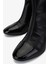 Kadın Deri & Suni Siyah Topuklu Bot 1130 1063 Bn Bot SK25-26 Syh Rgn/strec 3