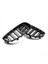 Parlak Siyah Ön Tampon Böbrek Izgara Izgara Kafası Bmw E60 M5 E61 520I 545I 550I 535I 2003-2009 (Yurt Dışından) 5