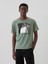 Erkek Yeşil Biggie Grafikli T-Shirt 7