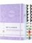 Fz Tarihsiz Haftalık Planlayıcı Deri Ajanda Etnik, Lila 1