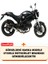 Ducati Monster 695 Branda (Arka Çanta Uyumlu) Motosiket Brandası (Siyah Renk) Motor Örtüsü Çadır Su Geçirmez Motosiklet Kılıfı Motor Brandası 2