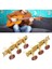 Klasik Gitar Akort Mandalları, Mekanik Seti, Hassas Konumlandırma, Sağlam ve Dayanıklı, Klasik Gitar Severler Için, Altın 4