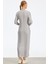 21638 Fitil Detaylı Rayon Elbise 4