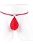 Fantezi Kırmızı Transparan Halkalı Tül Erkek String Seksi Erkek Iç Çamaşırı TG274609 1