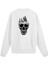 Sırt Baskılı Death Metal Kurukafa Tasarımlı Sweatshirt 1