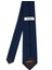 Erkek Lacivert Mikro Desenli Kravat 50317161-200 5