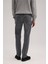 Gri Comfort Fit Pamuklu Esnek Jean Kot Pantolon 4