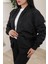 Kadın Tam Kalıp Bomber Ceket 5