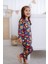 Önden Düğmeli Çocuk Pijama Takımı Uzay Desenli 2-6 Yaş 3