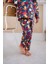 Önden Düğmeli Çocuk Pijama Takımı Uzay Desenli 2-6 Yaş 4