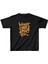 Unisex Çocuk Baskılı T-Shirt - Siyah 1