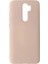 Xiaomi Redmi Note 8 Pro Kılıf Nano içi Kadife Silikon - Pudra 1