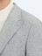 Gri Desenli Modern Fit Yün Karışımlı Ceket 4
