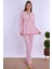 Pembe Hamile Lohusa Pijama Takımı 2
