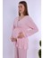 Pembe Hamile Lohusa Pijama Takımı 6