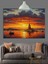 Günbatımı Manzarası Kız Kulesi Dekoratif Kanvas - Mdf Ahşap Tablo 4