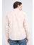 205 Erkek Uzun Kol Desenli Slimfit Cepsiz Gömlek Bej 1-3 4