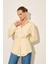 Amber Bel Panelli Uzun Kollu Pamuk Gömlek 3