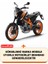 Ktm 690 Duke R Branda (Arka Çanta Uyumlu) Motosiket Brandası (Siyah Renk) Motor Örtüsü Çadır Su Geçirmez Motosiklet Kılıfı Motor Brandası 2