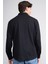 2290 Erkek Uzun Kol Regular Overshirt Gömlek Siyah 5