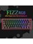 K617-RGB 16,8 Milyon Rgb Aydınlatma, Red Switch Fizz%60 Q Türkçe Kablolu Mekanik Oyuncu Klavyesi Siyah 2
