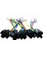 Mini Röle Soketi 4-5 Fişli Uyumlu 20 cm Kablolu 5 Adet Fiyatı (BX14 035) 1