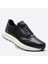 Hakiki Deri Sneaker Erkek Ayakkabı Siyah 9944 1