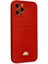 iPhone 12 Pro Max Kılıf Kelvin Kartvizitli Silikon - KIRMIZI-(5796) - N972J099-M59972 2