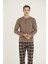 Mdb Kocabey 9221 Erkek Midi Yaka Pijama Takım 1