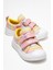 Kız Çocuk Pudra Çizgili Sneaker Ayakkabı 7