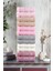 Tekstil Shiny 12&apos;li 50X90 cm El&yüz Havlu Seti Pembe 2