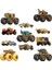 Wheels® Monster Trucks Bigfoot Trophy Şampiyonları Araba ve Kamyon Çoklu Arabalar, Metal Bigfoot, 5-Alarm, Bone Shaker, Mega-Wrex, Tiger Shark ve 6 Araba, JDW07 5