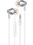 H71 Ekstra 3.5mm Kulak Içi Kablolu Kulaklık Beyaz 1