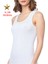 Bayan Ribana Geniş Askılı Atlet – 1 Adet, Beyaz, Xl Beden, Rahat ve Esnek Iç Giyim 1